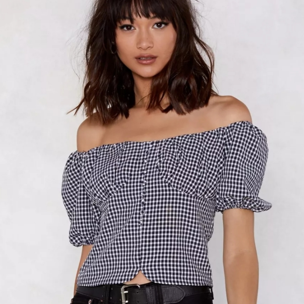 Gingham Top - image 1